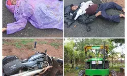 CG Accident : भाई के अंतिम संस्कार में जाते समय ट्रैक्टर की टक्कर से बाइक सवार दंपति की मौत