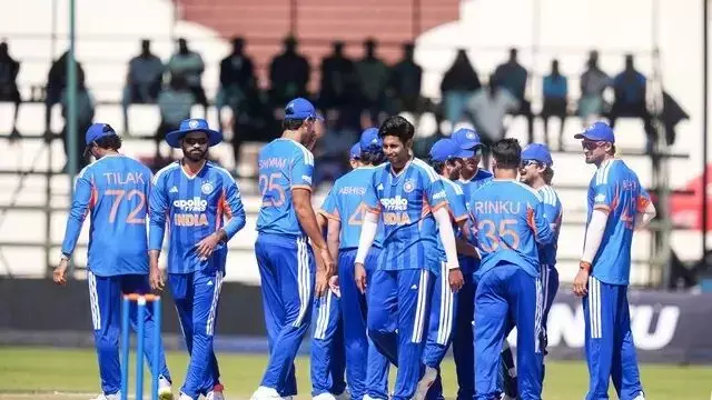 IND vs ZIM 1st T20I: भारत ने जिम्बाब्वे को 7 विकेट से हराया, वैभव सूर्यवंशी ने 19 गेंद पर बनाए 50 रन IND vs ZIM 1st T20I: भारत ने जिम्बाब्वे को 7 विकेट से हराया, वैभव सूर्यवंशी ने 19 गेंद पर बनाए 50 रन