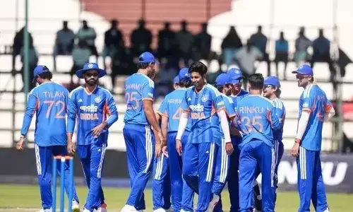 IND vs ZIM 1st T20I: भारत ने जिम्बाब्वे को 7 विकेट से हराया, वैभव सूर्यवंशी ने 19 गेंद पर बनाए 50 रन IND vs ZIM 1st T20I: भारत ने जिम्बाब्वे को 7 विकेट से हराया, वैभव सूर्यवंशी ने 19 गेंद पर बनाए 50 रन