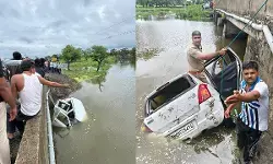 MP Accident : राजगढ़ में दर्दनाक हादसा, तालाब में गिरी कार, एक ही गांव के 5 लोगों की मौत MP Accident : राजगढ़ में दर्दनाक हादसा, तालाब में गिरी कार, एक ही गांव के 5 लोगों की मौत