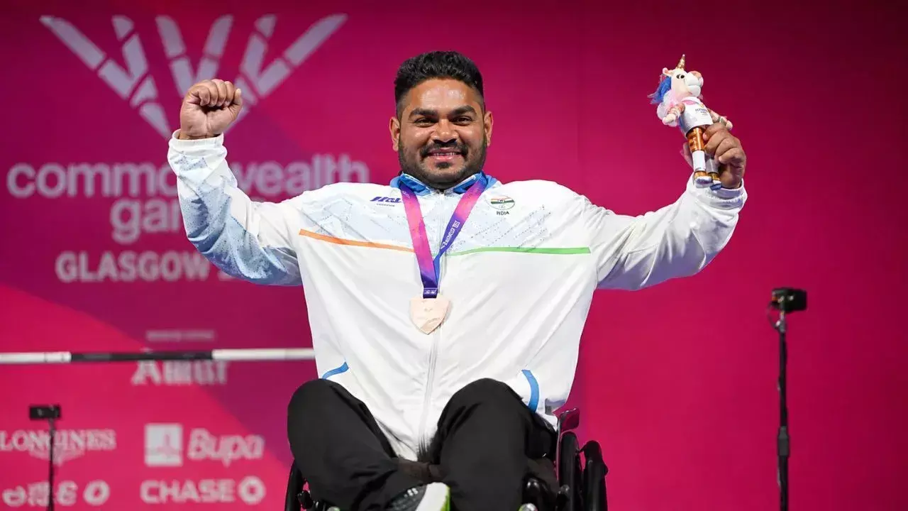 Commonwealth Games 2026: पैरा पावरलिफ्टर झंडू कुमार ने रचा इतिहास, भारत को दिलाया पहला मेडल