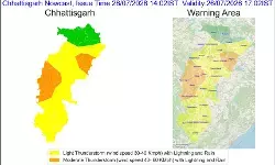 CG Weather Alert : संडे पर बारिश का डबल अटैक, रायपुर समेत 8 जिलों में ऑरेंज अलर्ट, चल सकती हैं तेज हवाएं