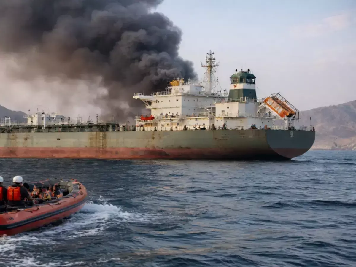 Attack on a commercial ship: रूस-यूक्रेन युद्ध के बीच फिर कमर्शियल जहाज पर हमला, दो भारतीय नाविक लापता