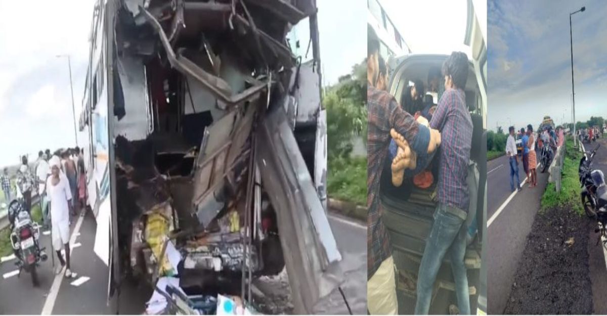 MP Accident : तेज रफ्तार ट्रक ने यात्री बस को मारी टक्कर, 1 की मौत, 15 घायल
