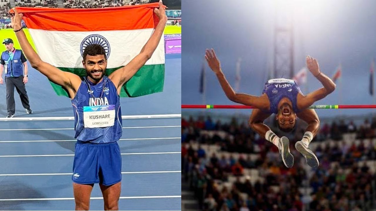 CWG 2026: सरवेश कुशारे ने रचा इतिहास, हाई जंप में भारत को दिलाया पहला सिल्वर मेडल