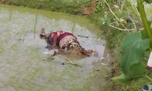 CG Crime : खेत में संदिग्ध हालत में मिली अज्ञात महिला की लाश, सिर मिट्टी से ढका, पुलिस जांच में जुटी CG Crime : खेत में संदिग्ध हालत में मिली अज्ञात महिला की लाश, सिर मिट्टी से ढका, पुलिस जांच में जुटी