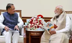 cm-vishnudev-meets-pm-modi: पीएम मोदी से मिले मुख्यमंत्री विष्णुदेव साय, बस्तर विकास का रखा रोडमैप, यूरिया प्लांट, आयुर्वेद संस्थान और 461 गांवों में स्थायी बिजली के लिए केंद्र से मांगा सहयोग