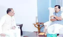 CM Vishnu Deo Sai: दिल्ली में नितिन नबीन से मिले मुख्यमंत्री विष्णुदेव साय, सरकार-संगठन में समन्वय और विकास कार्यों पर चर्चा