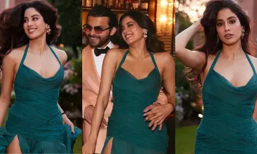 Janhvi Kapoor : 21 साल पुराने विंटेज गाउन में जान्हवी कपूर का ग्लैमरस अंदाज, शिखर पहाड़िया संग दिखी खास बॉन्डिंग