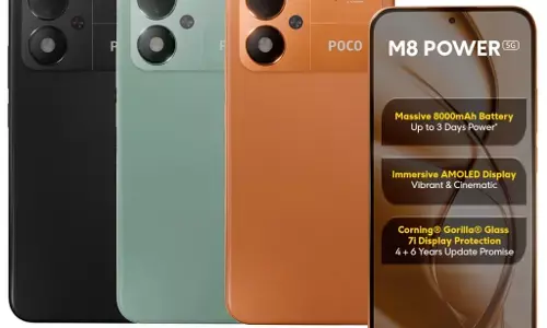 Poco M8 Power भारत में लॉन्च : 8000mAh बैटरी और 120Hz AMOLED डिस्प्ले के साथ बेहतरीन फीचर्स, जानें कीमत