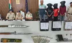 Raipur City Crime : कल्याण ज्वेलर्स में डकैती की साजिश नाकाम, हथियारों के साथ 3 बदमाश गिरफ्तार, 2 फरार
