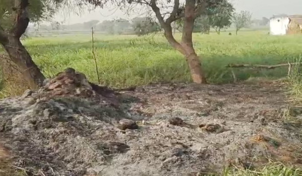 UP Crime : पत्नी के बार-बार मायके जाने से नाराज पति ने की सास की हत्या, भूसे में जलाया शव