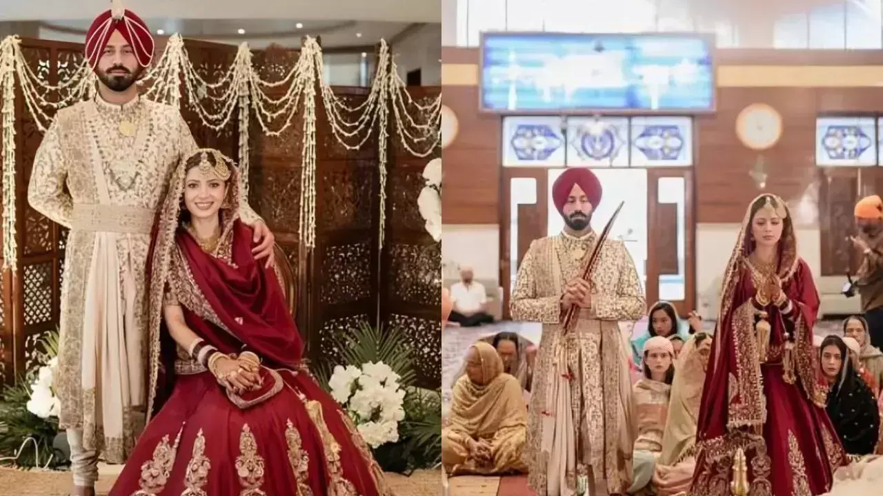 Ramandeep Singh-Charlie Chauhan: शादी के बंधन में बंधे क्रिकेटर रमनदीप सिंह और टीवी एक्ट्रेस चार्ली चौहान, 8 साल के रिश्ते के बाद बने जीवनसाथी, गुरुद्वारे में पंजाबी रीति-रिवाज से हुई शादी