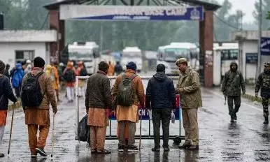 Amarnath Yatra Suspended: खराब मौसम और भारी बारिश से अमरनाथ यात्रा स्थगित, भगवती नगर आधार शिविर में रूका जत्था