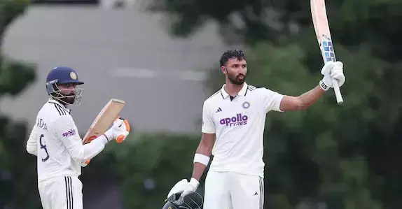 Ind Vs SL XI day 2: पडिक्कल का शतक, जडेजा की फिफ्टी; भारत ने श्रीलंका XI के खिलाफ 357/6 बनाए
