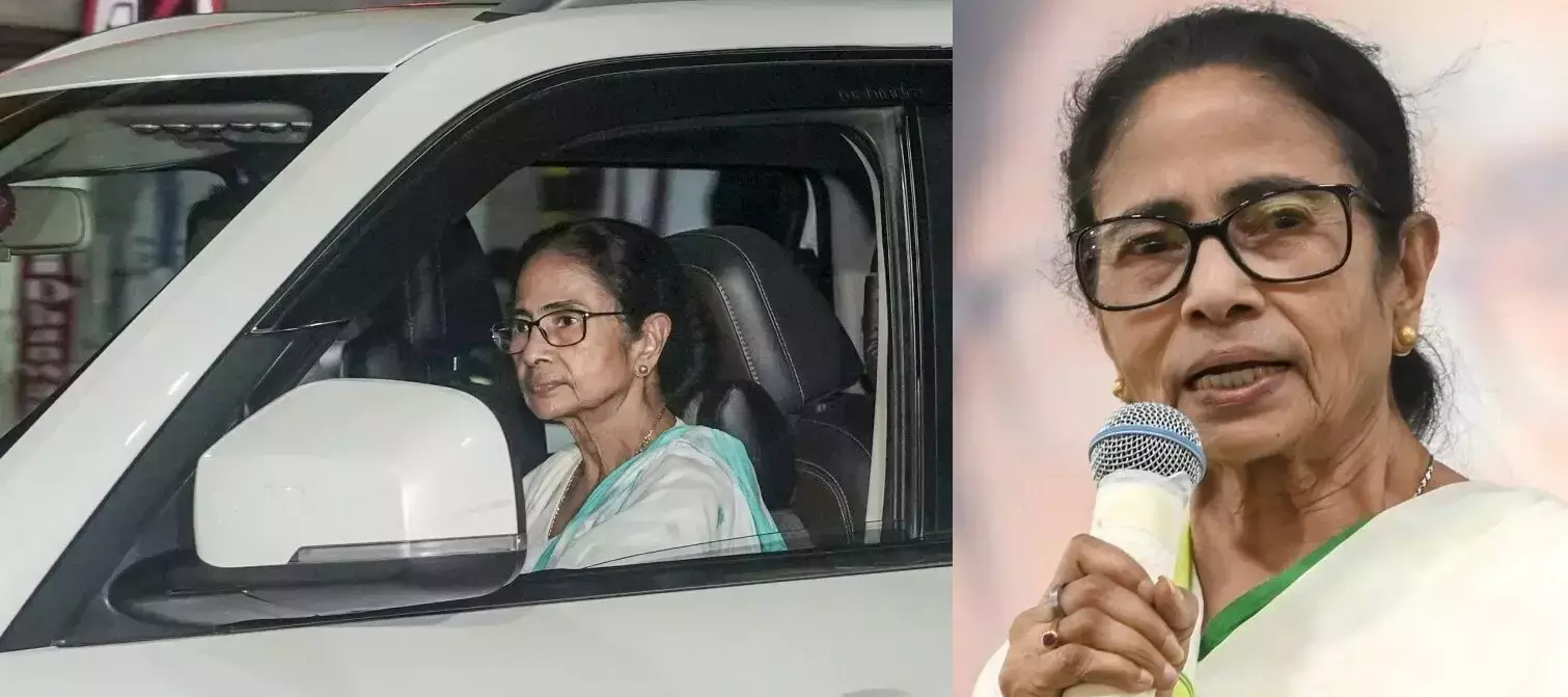 Mamata Banerjee: ममता बनर्जी के काफिले पर हमला: हालीशहर में पत्थर, बोतल और जूते फेंके; पूर्व CM बोलीं- खिड़की खुली होती तो सिर फट जाता