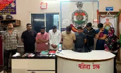 Sex Racket : स्पा सेंटर की आड़ में देह व्यापार का खुलासा, महिला दलाल और मैनेजर समेत 9 गिरफ्तार