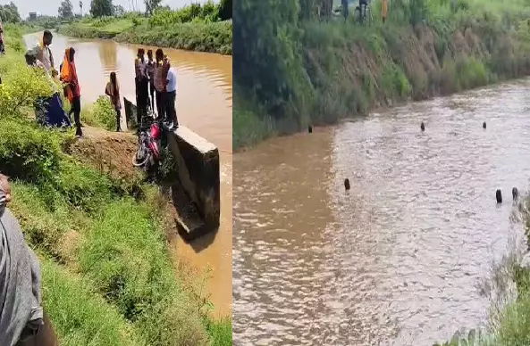 Bihar News : गुप्ता धाम जाते समय नहर में गिरी बाइक, असम राइफल्स के जवान और बेटी लापता, तलाश जारी Bihar News : गुप्ता धाम जाते समय नहर में गिरी बाइक, असम राइफल्स के जवान और बेटी लापता, तलाश जारी