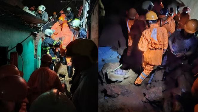 Mumbai Landslide: मुंबई के कुर्ला पश्चिम के चिराग नगर में भूस्खलन से 3 लोगों की मौत, NDRF का रेस्क्यू जारी