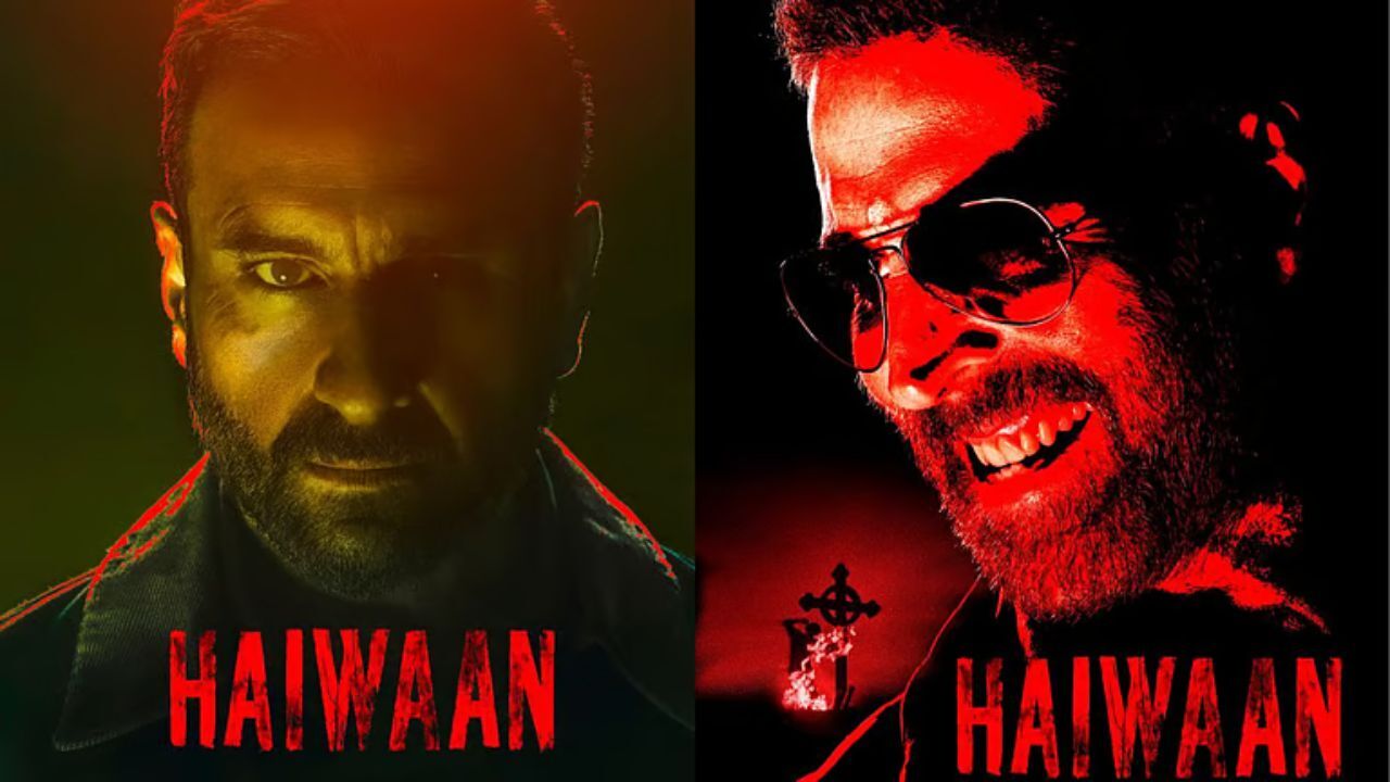 Haiwaan Teaser Out: 'हैवान' का टीजर रिलीज, अक्षय कुमार का खतरनाक अंदाज, दिव्यांग दिखे सैफ अली खान, फैंस बोले- खिलाड़ी और अनाड़ी