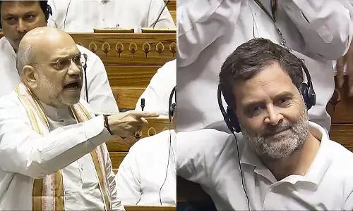 Rahul Gandhi: गृह मंत्री शाह के बयान पर राहुल गांधी का पलटवार, बोले- हम उन्हें सुनना ही नहीं चाहते Rahul Gandhi: गृह मंत्री शाह के बयान पर राहुल गांधी का पलटवार, बोले- हम उन्हें सुनना ही नहीं चाहते