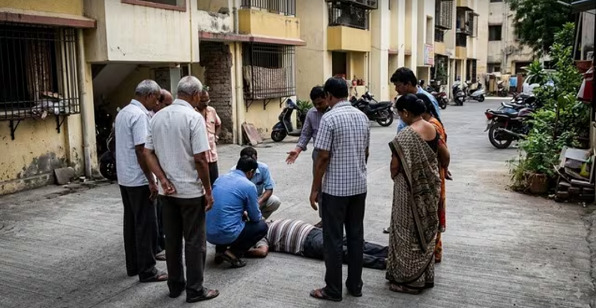UP News : 8वीं मंजिल से कूदकर पशु चिकित्सक ने दी जान, 1.40 करोड़ की ठगी के बाद लिखा सुसाइड नोट