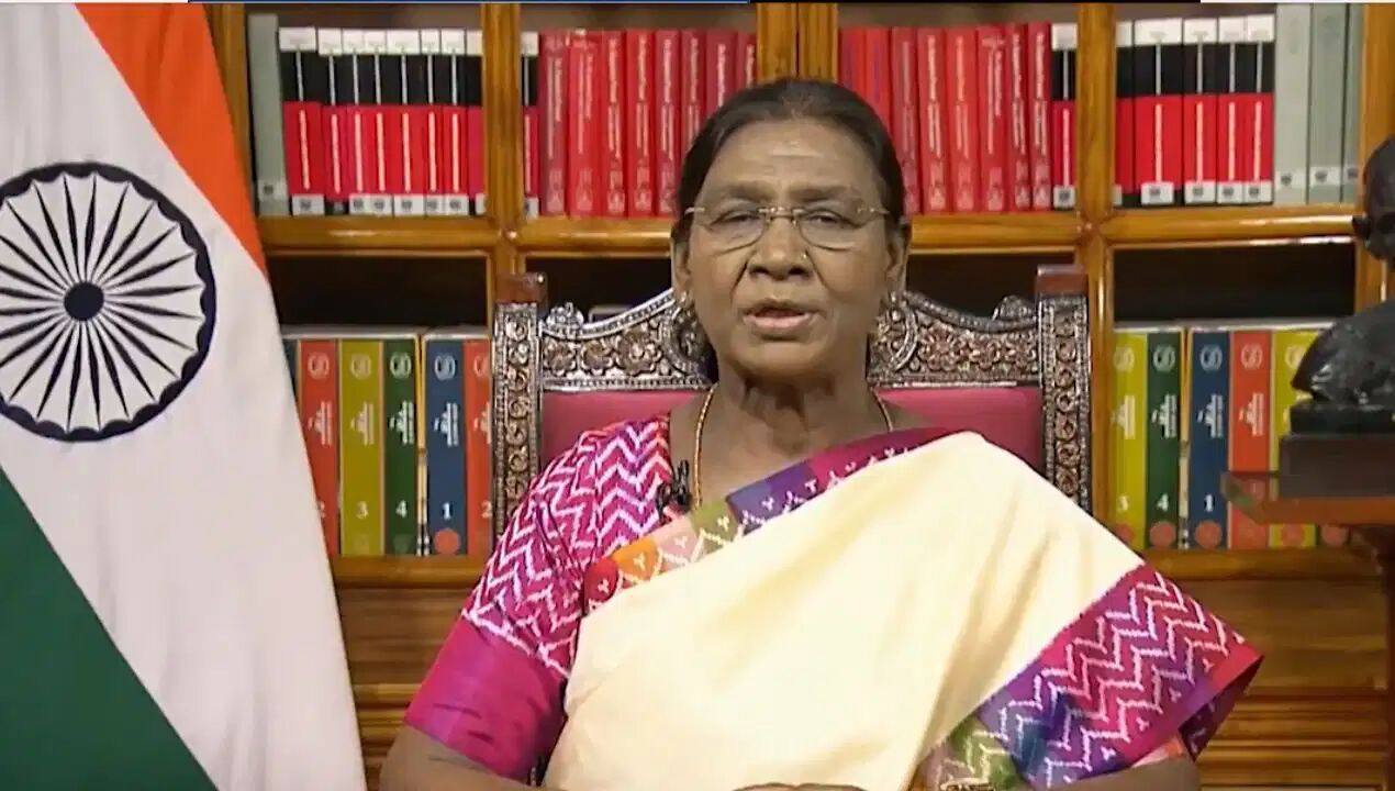 President Murmu 80th Independence Day Eve Address: तिरंगा हमारी स्वाधीनता का प्रतीक…. 80वें स्वतंत्रता दिवस की पूर्व संध्या पर राष्ट्रपति मुर्मू का राष्ट्र के नाम संबोधन