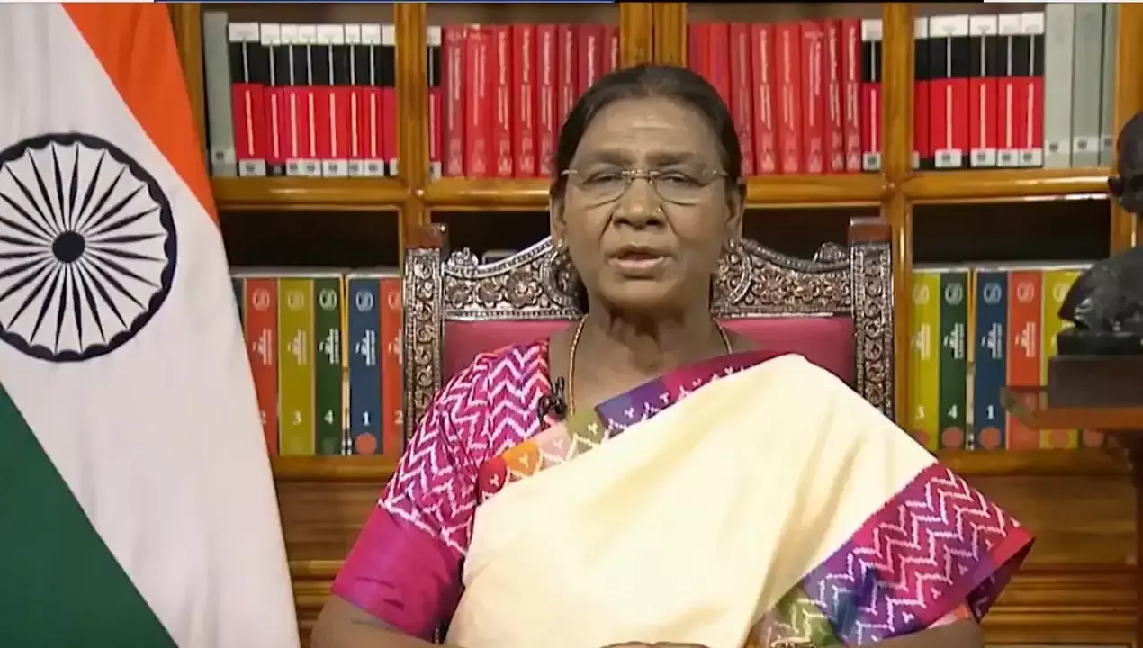 President Murmu 80th Independence Day Eve Address: तिरंगा हमारी स्वाधीनता का प्रतीक.... 80वें स्वतंत्रता दिवस की पूर्व संध्या पर राष्ट्रपति मुर्मू का राष्ट्र के नाम संबोधन
