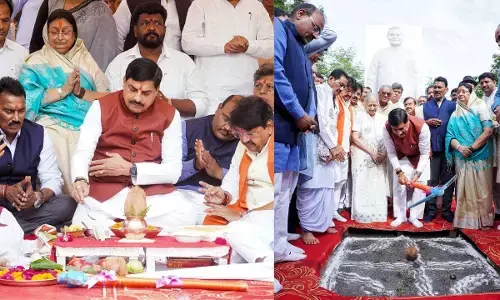 MP : मुख्यमंत्री डॉ. मोहन यादव ने अटल बिहारी वाजपेयी की 25 फीट ऊंची प्रतिमा का किया भूमिपूजन, युवाओं के लिए बनेगी प्रेरणा का केंद्र