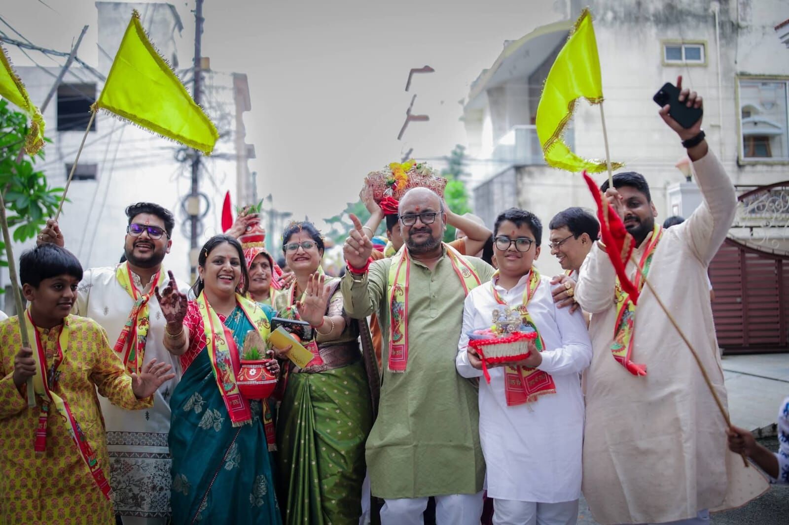 Raipur City News : खाटूश्याम मंदिर में श्रीमद्भागवत कथा का शुभारंभ, भव्य कलश यात्रा के साथ हुआ आयोजन