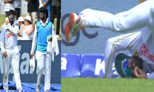 Dinesh Chandimal Injured: भारत के खिलाफ टेस्ट में श्रीलंका को झटका: दिनेश चांदीमल चोटिल, स्कैन के लिए अस्पताल ले जाया गया