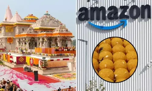 Amazon Ram Mandir Prasad Case: CCPA का एक्शन : श्री राम मंदिर अयोध्या प्रसाद के नाम से मिठाई बेच रहा था अमेजन, 1 लाख का लगा जुर्माना