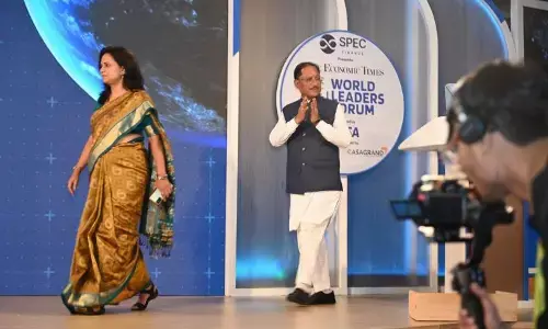 CM Vishnu Deo Sai World Leaders Forum: वर्ल्ड लीडर्स फोरम में मुख्यमंत्री विष्णुदेव साय, कहा- छत्तीसगढ़ की अर्थव्यवस्था में निवेश के नए अवसर, 8 लाख करोड़ से अधिक के प्रस्ताव, पीएम मोदी की मौजूदगी में ग्लोबल लीडर्स के सामने सीएम ने रखा राज्य के विकास का रोडमैप CM Vishnu Deo Sai World Leaders Forum: वर्ल्ड लीडर्स फोरम में मुख्यमंत्री विष्णुदेव साय, कहा- छत्तीसगढ़ की अर्थव्यवस्था में निवेश के नए अवसर, 8 लाख करोड़ से अधिक के प्रस्ताव, पीएम मोदी की मौजूदगी में ग्लोबल लीडर्स के सामने सीएम ने रखा राज्य के विकास का रोडमैप