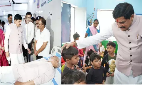 MP News : CM डॉ. मोहन यादव ने आंगनबाड़ी केंद्र का किया निरीक्षण, बच्चों को दुलारा; जिला अस्पताल में मरीजों का जाना हाल
