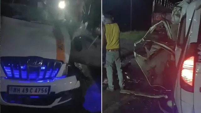 MP Accident : कुबेरेश्वर धाम जा रहे श्रद्धालुओं की कार ट्रक से टकराई, 3 की मौत, 6 घायल