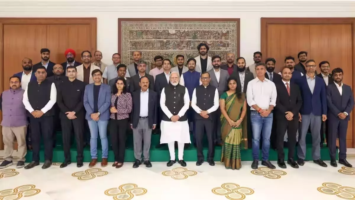 रॉकेट से सैटेलाइट तक... PM मोदी ने 20 स्पेस स्टार्टअप्स के CEO से की मुलाकात, भारत के ग्लोबल स्पेस लीडर बनने पर फोकस रॉकेट से सैटेलाइट तक... PM मोदी ने 20 स्पेस स्टार्टअप्स के CEO से की मुलाकात, भारत के ग्लोबल स्पेस लीडर बनने पर फोकस