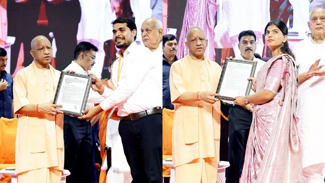 UP News : सीएम योगी ने 3,572 युवाओं को दिया नियुक्ति पत्र, बोले- छह महीने में देंगे एक लाख नौकरियां