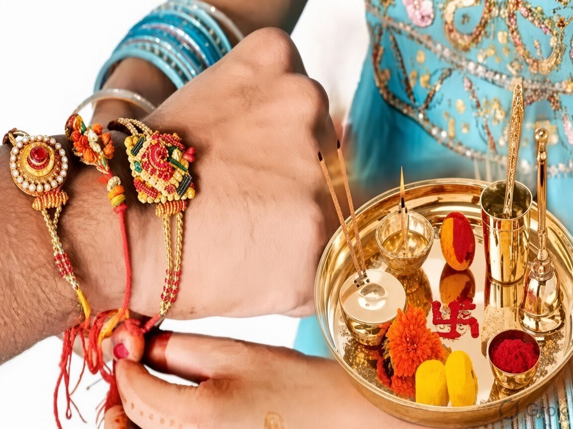 Raksha Bandhan 2026: ऐसे सजाएं राखी की थाली, जरूर रखें ये चीजें, भाई पर अक्षत डालते हुए पढ़ें ये मंत्र