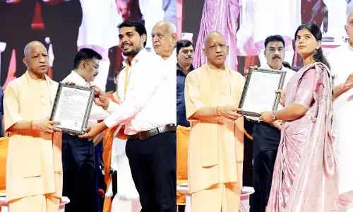 UP News : सीएम योगी ने 3,572 युवाओं को दिया नियुक्ति पत्र, बोले- छह महीने में देंगे एक लाख नौकरियां