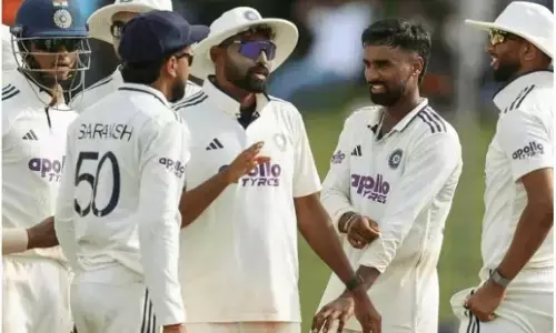 India vs Sri Lanka Colombo Test Match: कोलंबो टेस्ट भारत ने श्रीलंका को दिया फॉलोऑन, प्रसिद्ध कृष्णा और मानव सुथार ने झटके 3-3 विकेट