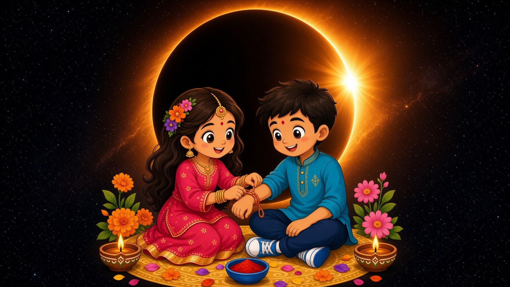 Lunar Eclipse on Raksha Bandhan: रक्षाबंधन पर चंद्रग्रहण का साया, भारत में दिखेगा या नहीं ? जानें राखी बांधने का शुभ समय