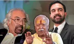 RSS New York event: मोहन भागवत के न्यूयॉर्क इवेंट पर छिड़ी सियासी बहस, इंडियन ओवरसीज कांग्रेस के सैम पित्रोदा ने ममदानी का समर्थन क्यों किया?