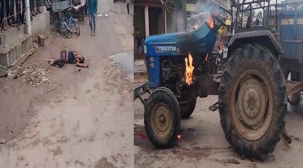 CG Accident : रेत से भरे ट्रैक्टर ने मासूम को कुचला, मौत के बाद भड़का गुस्सा, ग्रामीणों ने वाहन फूंका