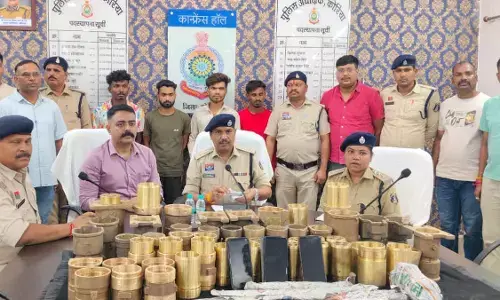 CG Crime : 50 लाख की चोरी का खुलासा, छत उखाड़कर TMC स्टोर में घुसे थे चोर, 4 गिरफ्तार