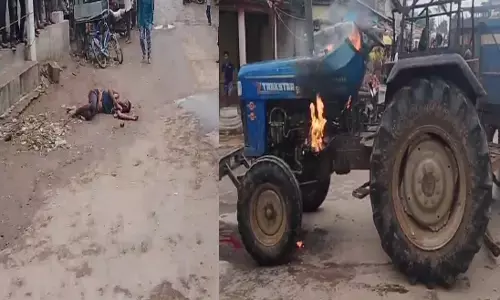 CG Accident : रेत से भरे ट्रैक्टर ने मासूम को कुचला, मौत के बाद भड़का गुस्सा, ग्रामीणों ने वाहन फूंका