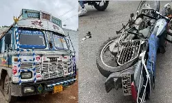 CG Accident : तेज रफ्तार ट्रक की चपेट में आने से बाइक सवार तीन युवक की मौत, चालक फरार