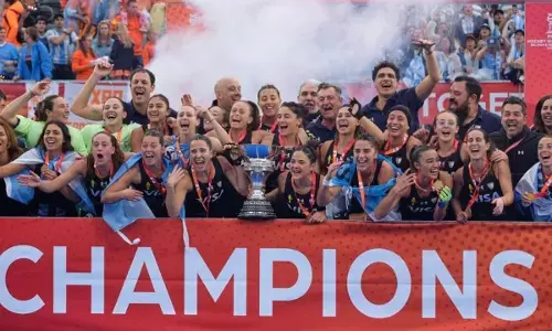 Women Hockey World Cup 2026: पेनल्टी शूटआउट में अर्जेंटीना का कमाल, 9 बार की चैंपियन नीदरलैंड को हराकर जीता महिला हॉकी वर्ल्ड कप