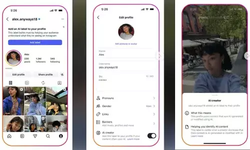 AI प्रोफाइल पर Instagram का नया नियम,  लेबल नहीं लगाया तो Reach पर पड़ेगा असर