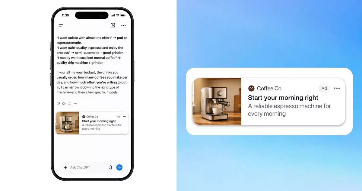 ChatGPT यूजर्स के लिए बड़ा अपडेट, अब जवाबों के नीचे दिखेंगे Sponsored Ads; OpenAI ने प्राइवेसी पर ये कहा