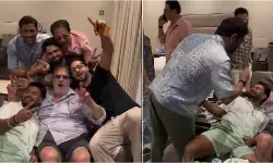 ऋषभ पंत के साथ पार्टी करते दिखे धोनी, माही बोले- हुक्का पीकर आता हूं, Video Viral
